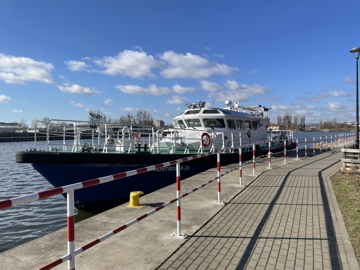 Nabrzeże Szyprów – odcinek wyremontowany w 2014 r. Fot. Urząd Morski w Gdyni