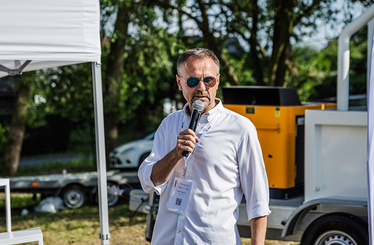 Andrzej Świątek podczas Konferencji Inżynieria Bezwykopowa w 2019 r. Fot. Quality Studio