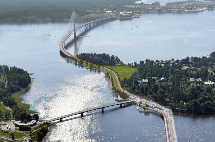 Most tramwajowy w Helsinkach. Wiz. teknologiateollisuus.fi