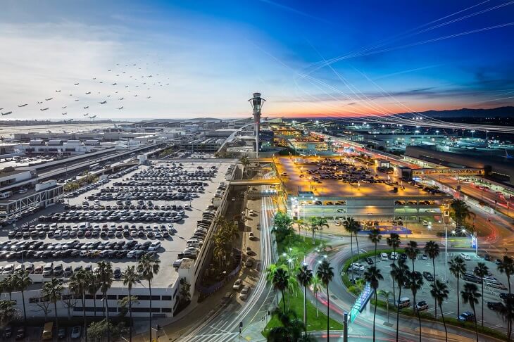 Lotnisko w Los Angeles w Stanach Zjednoczonych. Fot. Facebook.com/LAInternationalAirport