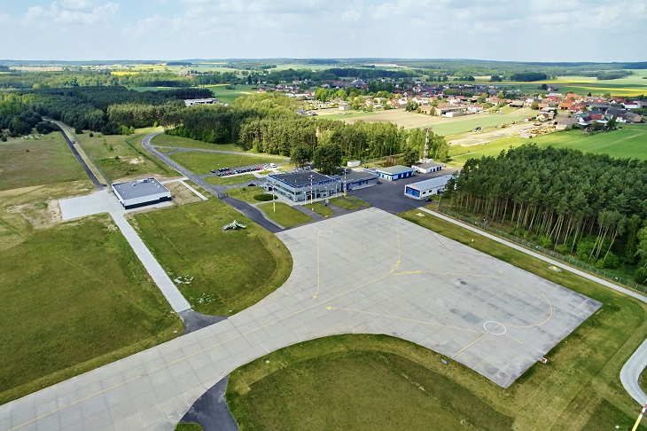 Port Lotniczy Zielona Góra-Babimost. Fot. airport.lubuskie.pl