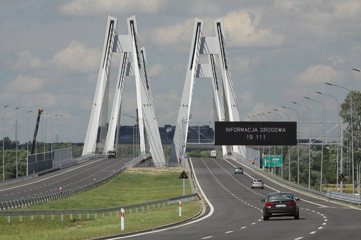 Most im. Kardynała Franciszka Macharskiego. Fot. GDDKiA