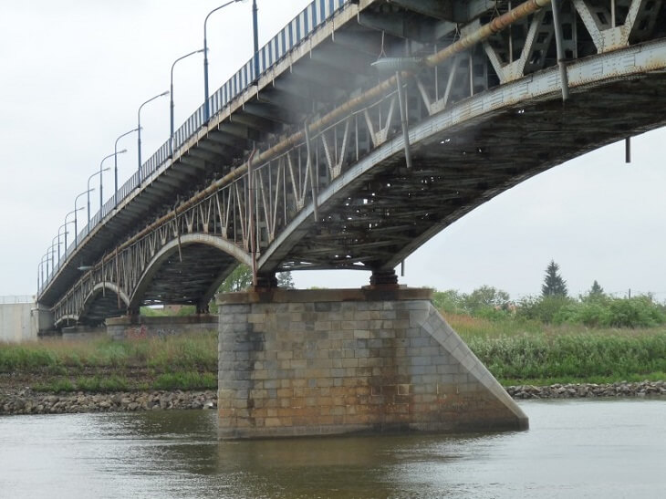 Most przez Wisłę w Sandomierzu. Fot. GDDKiA
