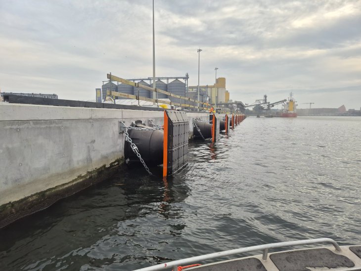 Port Gdańsk. Nabrzeże Bytomskie już po przebudowie