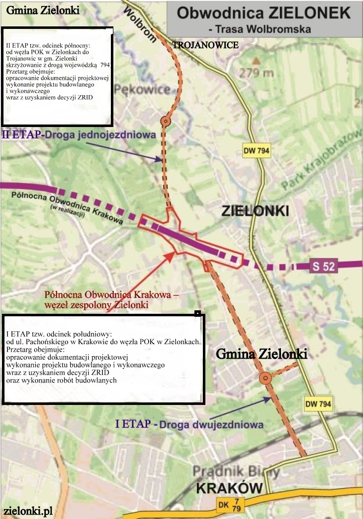 Mapa archiwalna, źródło: zielonki.pl