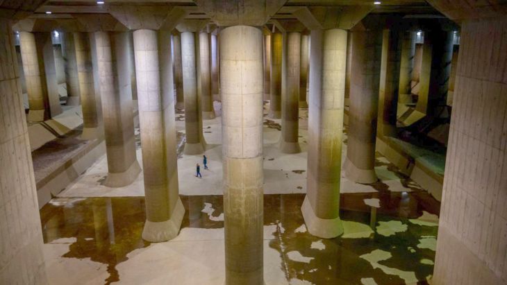 Fot. Metropolitan Area Outer Underground Discharge Channel