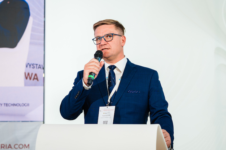 Przewodniczący Konferencji, Paweł Kośmider, prezes Wydawnictwa INŻYNIERIA. Fot. Quality Studio