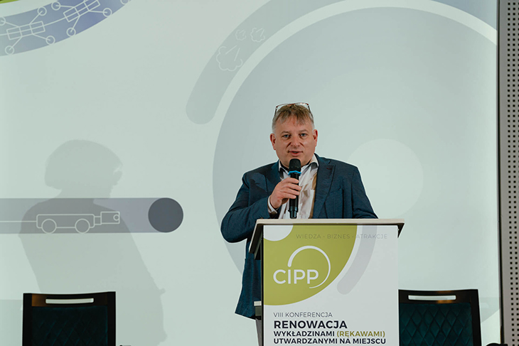Tomasz Szczepański - Centrum Badań i Certyfikacji sp. z o.o. VIII Konferencja CIPP 2024. Fot. Quality Studio