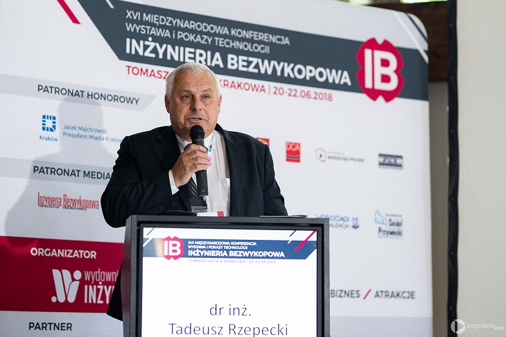 dr inż. Tadeusz Rzepecki, prezes Tarnowskich Wodociągów sp. z o.o., przewodniczący Rady Izby Gospodarczej „Wodociągi Polskie”