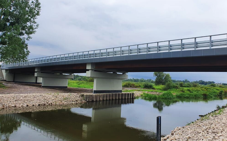 Most kompozytowy w Wirkowicach przez rzekę Wieprz: gotowy projekt. Źródło: ArcelorMittal