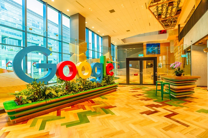 Siedziba Google w Singapurze. Fot. Benny Marty/Shutterstock
