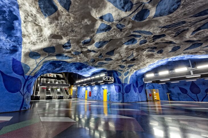 Metro w Sztokholmie. Fot. Kevincho.Photography / Shutterstock
