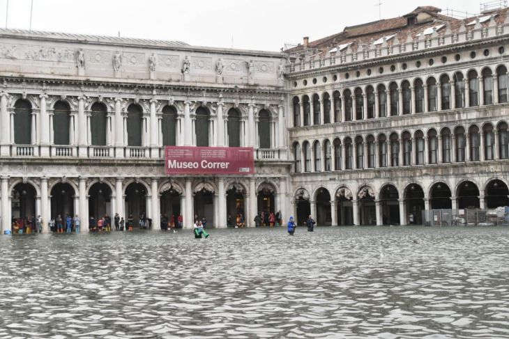 Powódź w Wenecji. Fot. Comune di Venezia
