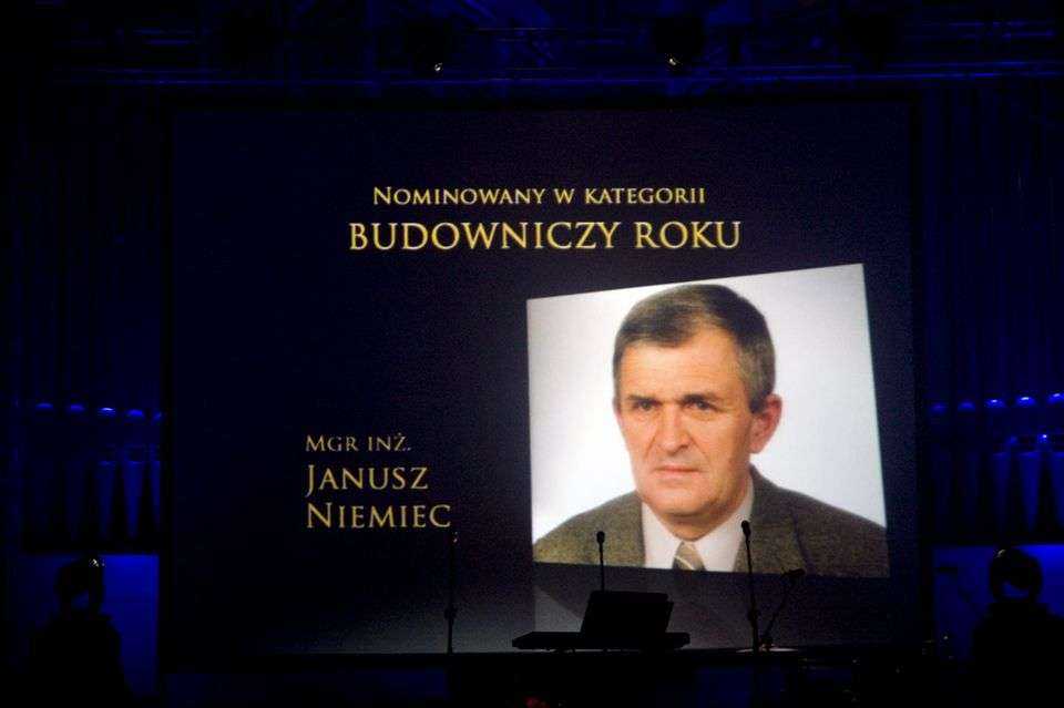 Nominowany w kategorii Budowniczy Roku: mgr inż. Janusz Niemiec; fot. inzynieria.com