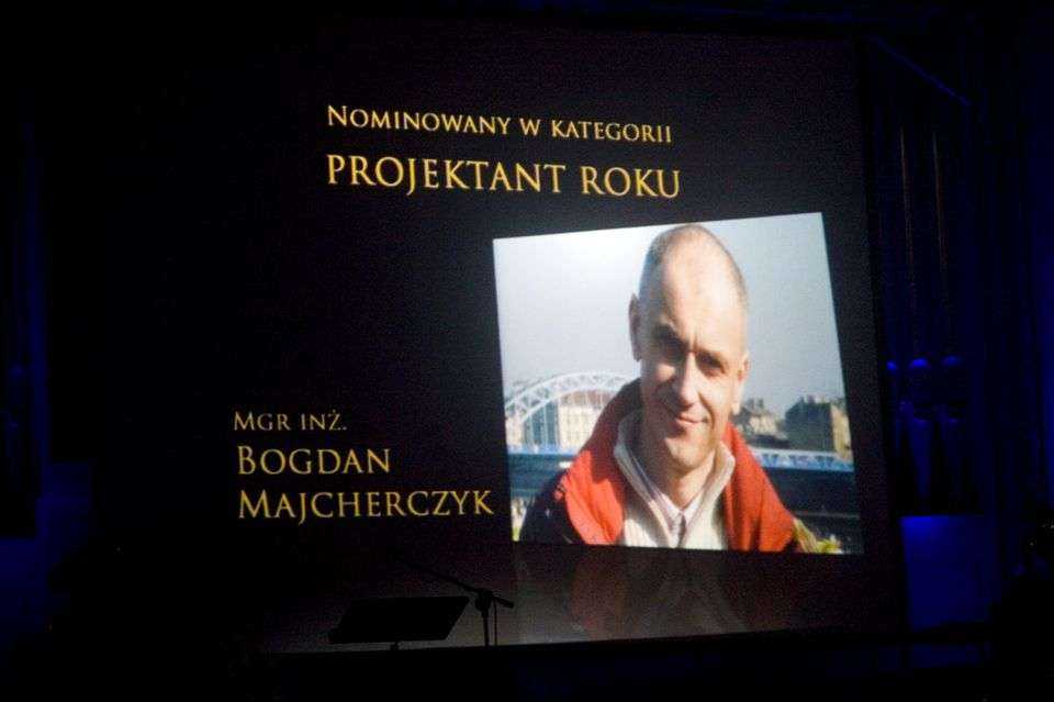 Nominowany w kategorii Projektant Roku: Bogdan Majcherczyk; fot. inzynieria.com