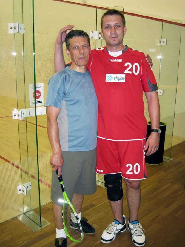 Uczestnicy II Mistrzostw Świata Bezwykopowców w squashu / fot. Mariusz Iwanejko
