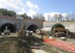 Budowa tunelu w ciągu Zakopianki. Maj 2017. Fot. GDDKiA