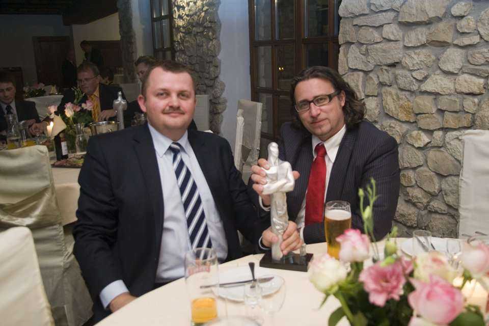 Od lewej: Jarosław Mazur i Paweł Winiarski z firmy MEGACHEMIE sp. z o.o.