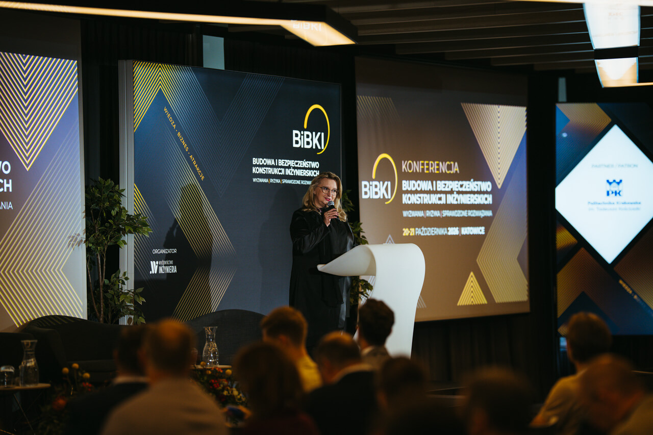 Przewodnicząca konferencji Monika Socha-Kośmider. Fot. Quality Studio dla www.inzynieria.com