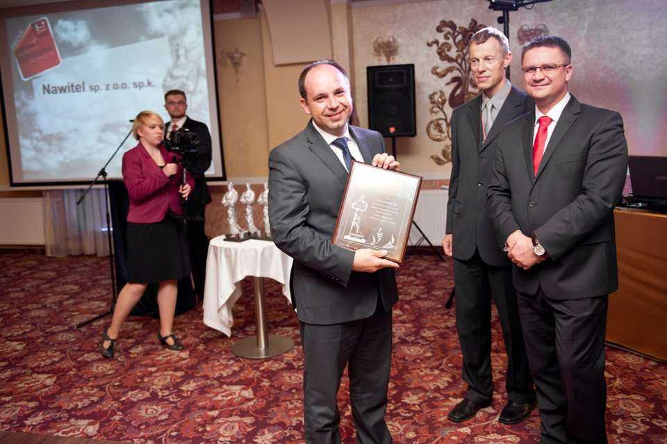 Henryk Oracz z firmy GAZ-SYSTEM S.A. laureat Tytanowego Laura Inwestora 2013 w kategorii 