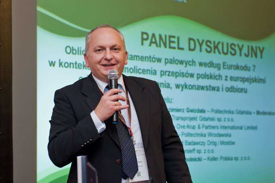 Panel dyskusyjny - dr inż. Dariusz Sobala - Aarsleff sp. z o.o. / fot. Quality Studio dla www.inzynieria.com