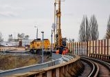 Poprawa dostępności kolejowej do portów morskich w Szczecinie i Świnoujściu – prace geotechniczne. Fot. Quality Studio