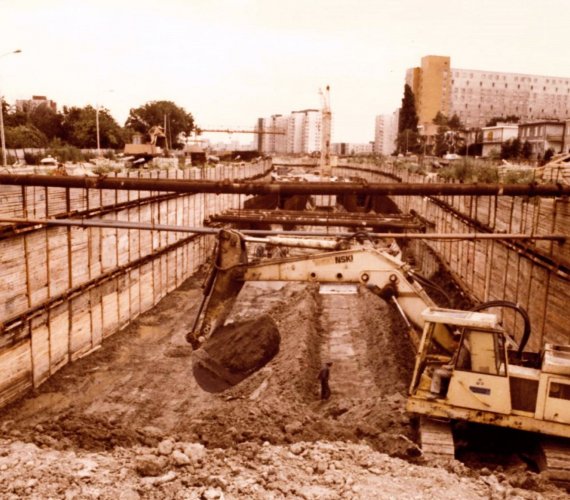 Tak budowano I linię metra w Warszawie