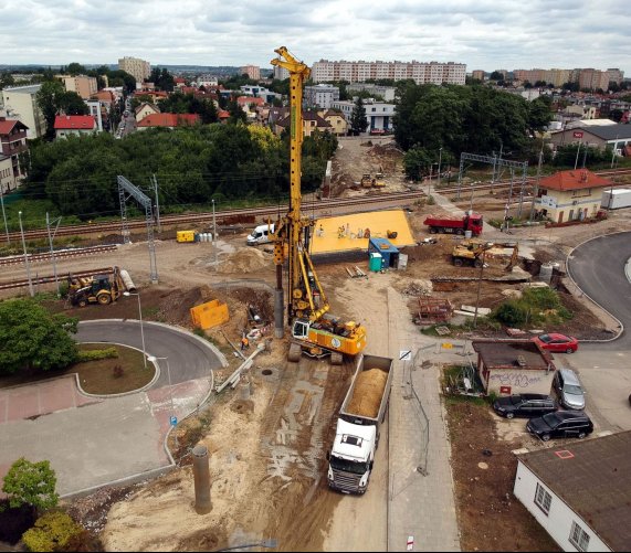 Kraków: trwają przygotowania do budowy tunelu w ul. Rydla [GALERIA]