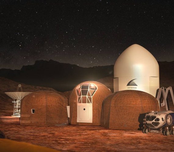 NASA skolonizuje Marsa? Są projekty domów