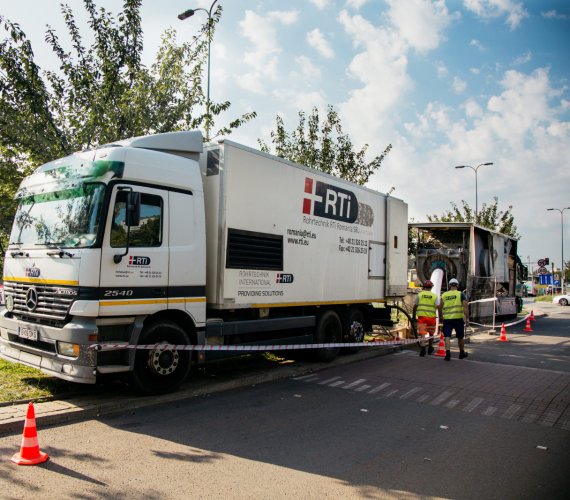 Renowacja magistrali wodociągowej w ul. Radzymińskiej w Warszawie 