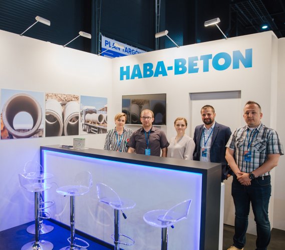 HABA-Beton na Targach WOD-KAN 2019