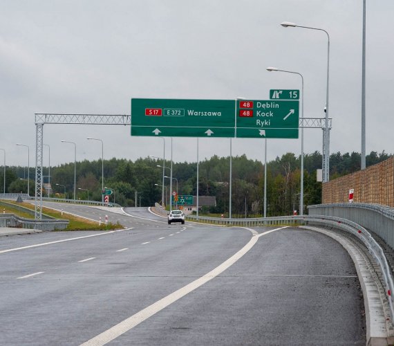 S17 Ryki Północ–Skrudki oddana do użytku