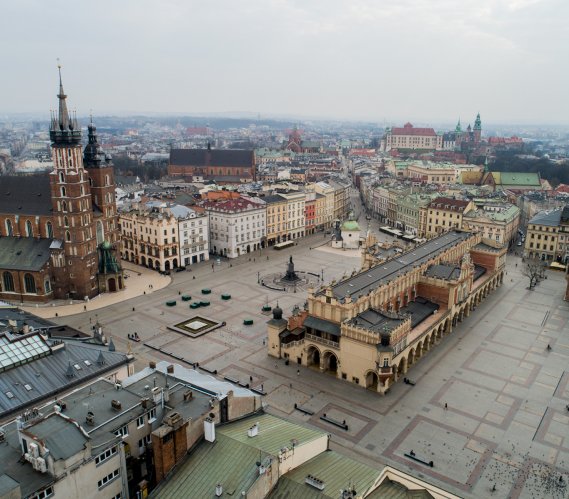 Tak wygląda Kraków w czasie zarazy
