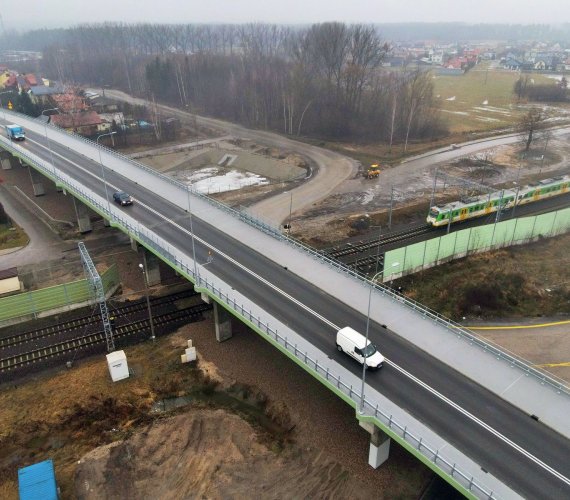 Oddano do użytku wiadukt nad szlakiem Rail Baltica
