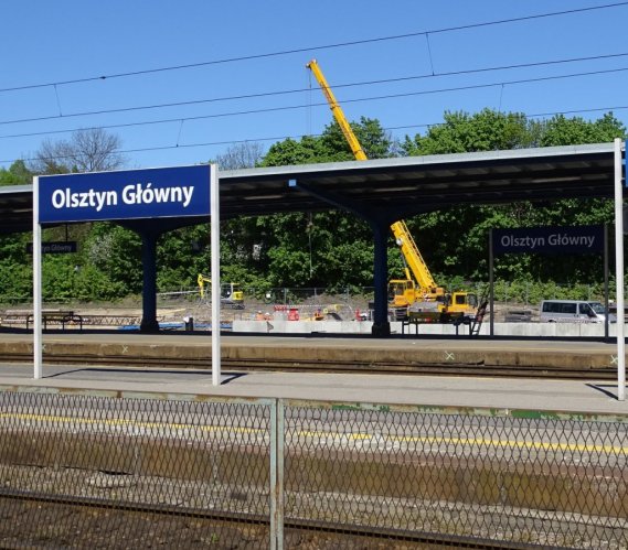 Stacja Olsztyn Główny – tory, tunel, peron. Zdjęcia z robót!