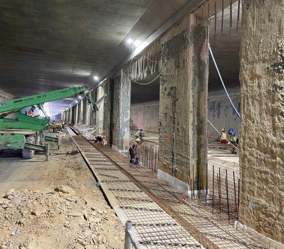 Północna Obwodnica Krakowa: dwa tunele w budowie