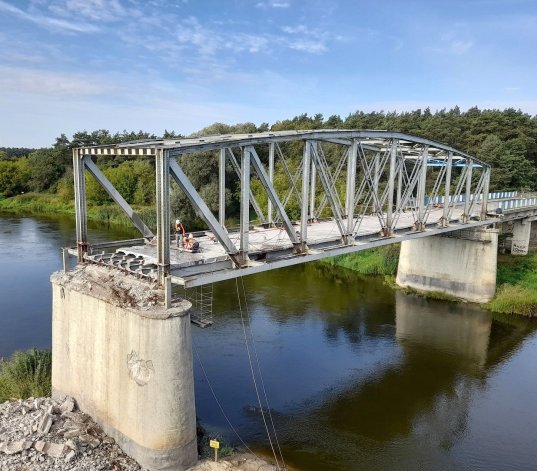 Wielkopolska: kończy się rozbiórka mostu nad Wartą