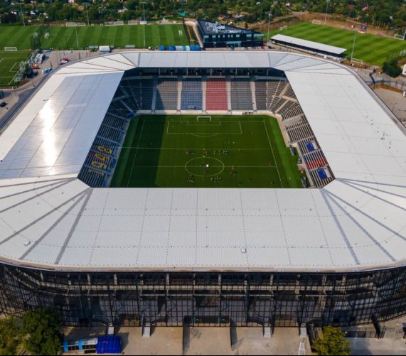 Nowy szczeciński stadion piłkarski robi wrażenie. Zdjęcia!