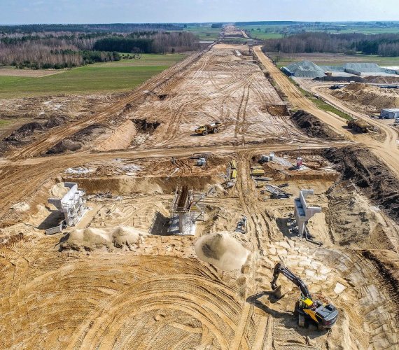 Autostrada A2: cztery miesiące budowy. Tak wygląda plac