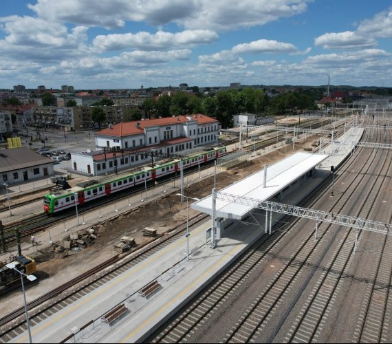 Mazury – przebudowa stacji Ełk. Kolejny etap prac