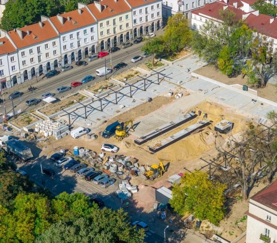 Łódź: rewitalizacja Starego Rynku. Co słychać na placu budowy? [ZDJĘCIA]
