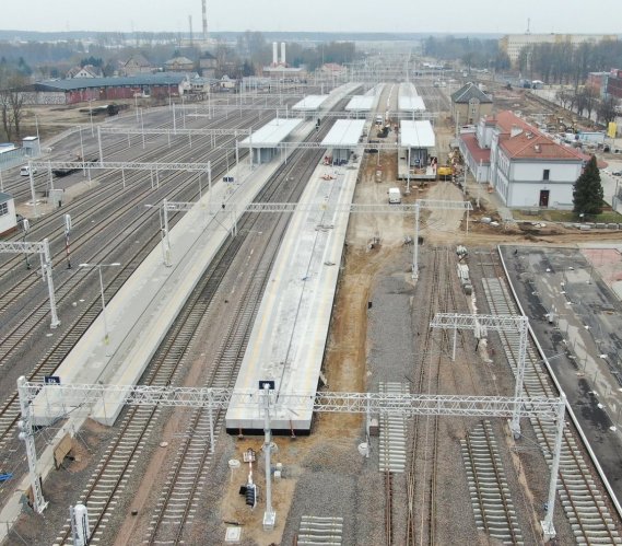 Rail Baltica. Zaglądamy na plac budowy w Ełku [ZDJĘCIA]