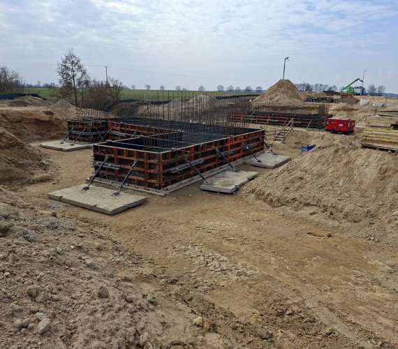 Obwodnica Wałcza w budowie. Nowy odcinek połączy się z S10