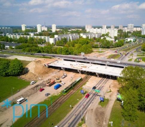 Tak budowano estakadę katowicką w Poznaniu