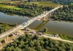 Budowa mostu Nowy Korczyn–Borusowa. Fot. dw973-mostnawisle.pl
