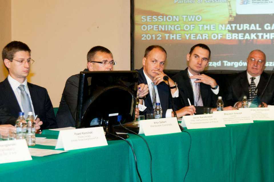od lewej: Paweł Kamiński, Artur Salbert, Jacek Kwiatkowki, Wojciech Graczyk i Andrzej Janiszowski / fot. inzynieria.com