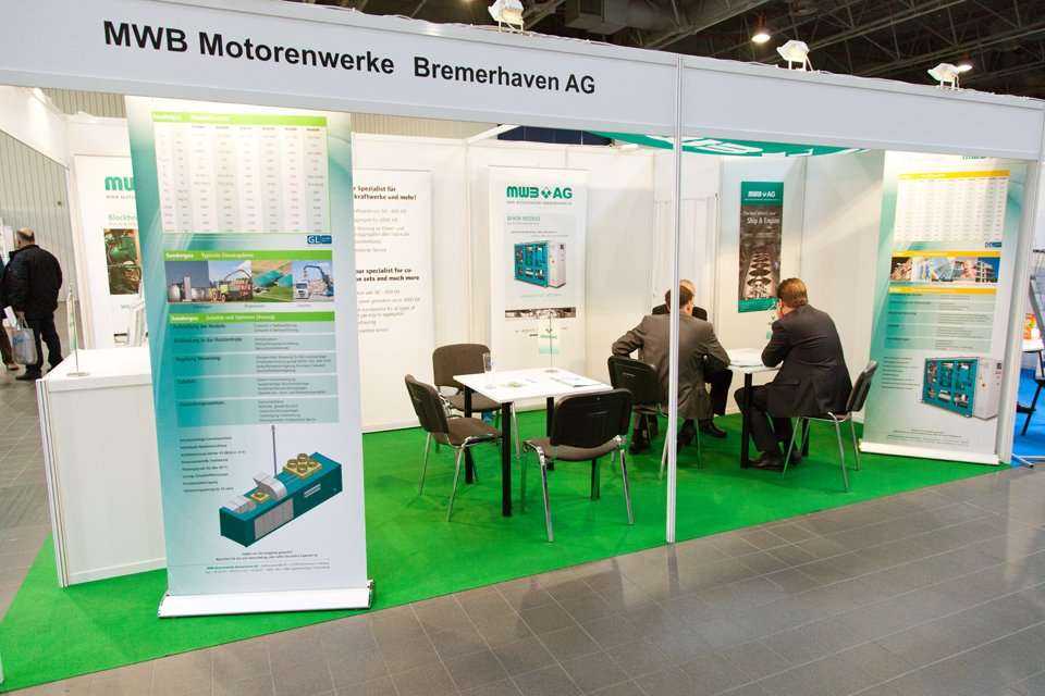 Stoisko MWB Motorenwerke Bremerhaven AG / fot. www.inzynieria.com