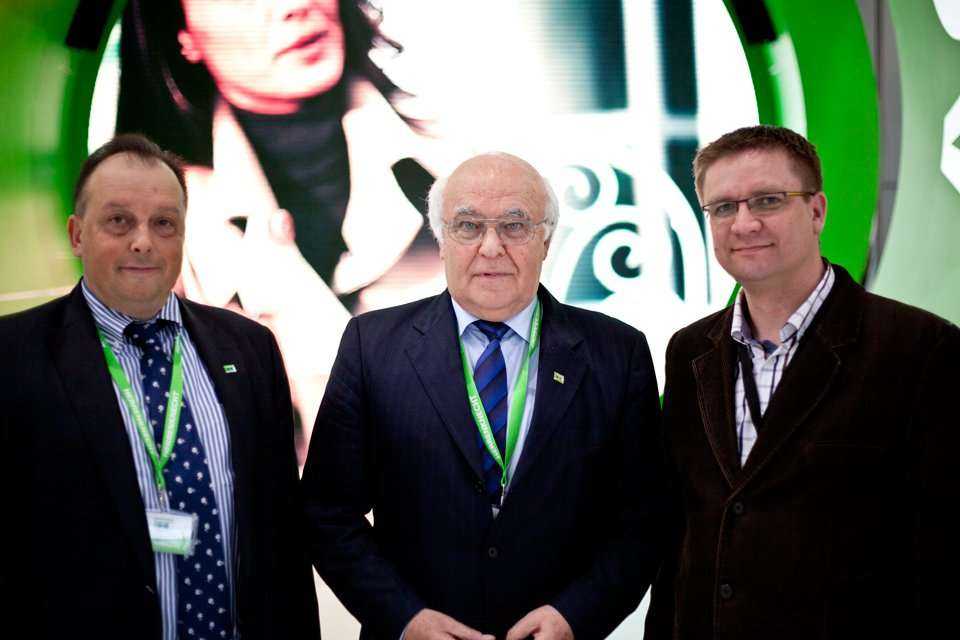Od lewej: Dymitr Petrow-Ganew, Martin Herrenknecht, Paweł Kośmider / fot. Quality Studio dla www.inzynieria.com