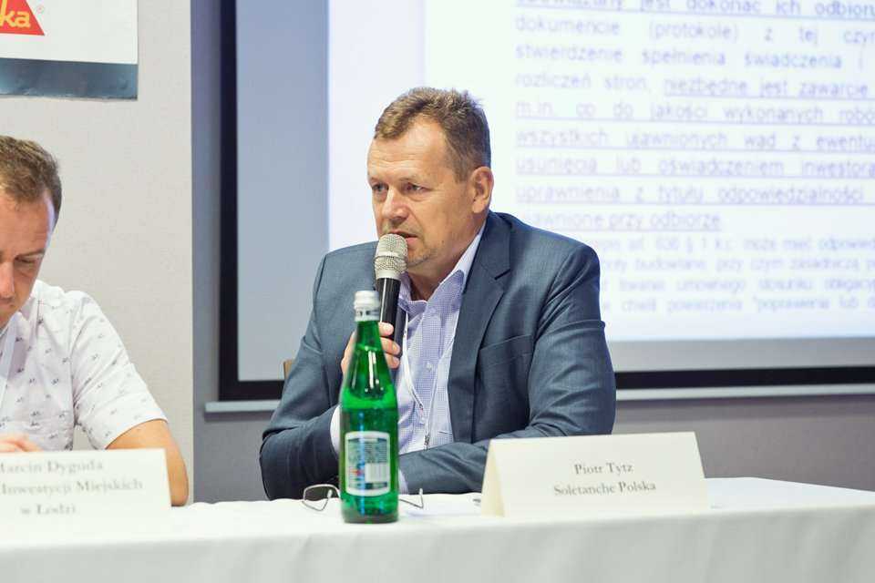 Piotr Tytz, Soletanche Polska sp. z o.o. Panel dyskusyjny pt. 