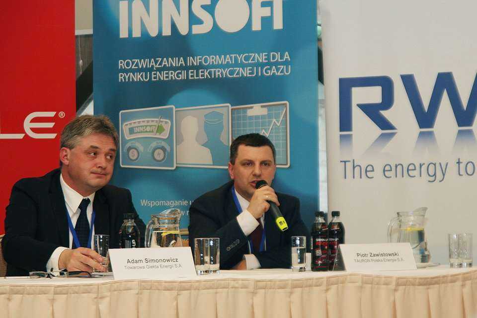 Od lewej: Adam Simonowicz, Wiceprezes Towarowa Giełda Energii / fot. inzynieria.com